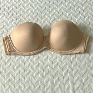 Strapless bra